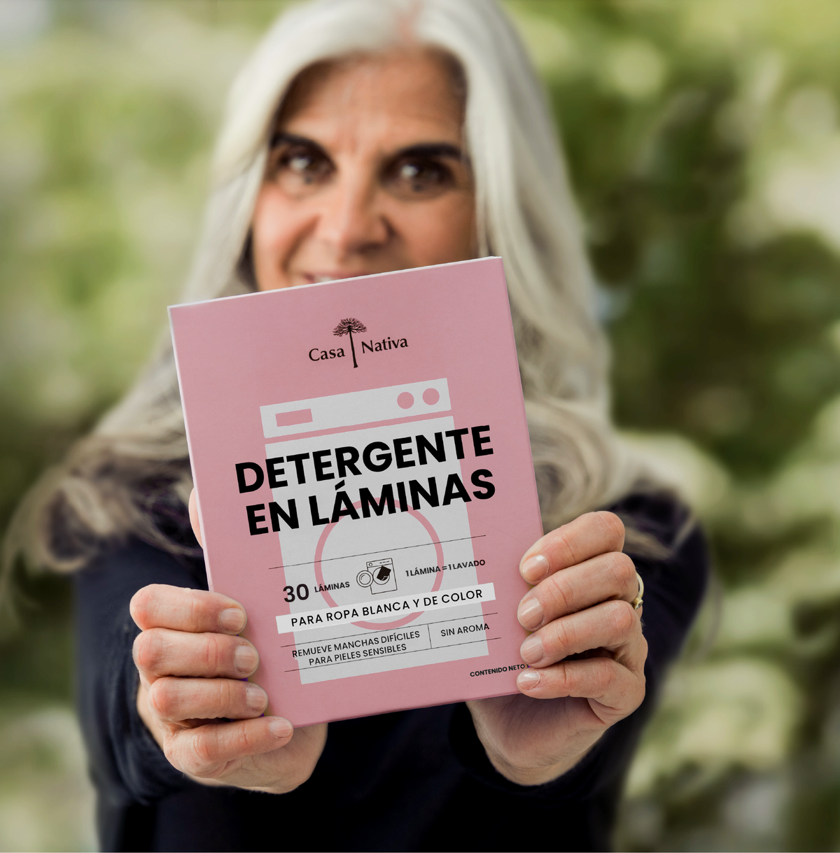 Detergente en Láminas Sin Aroma