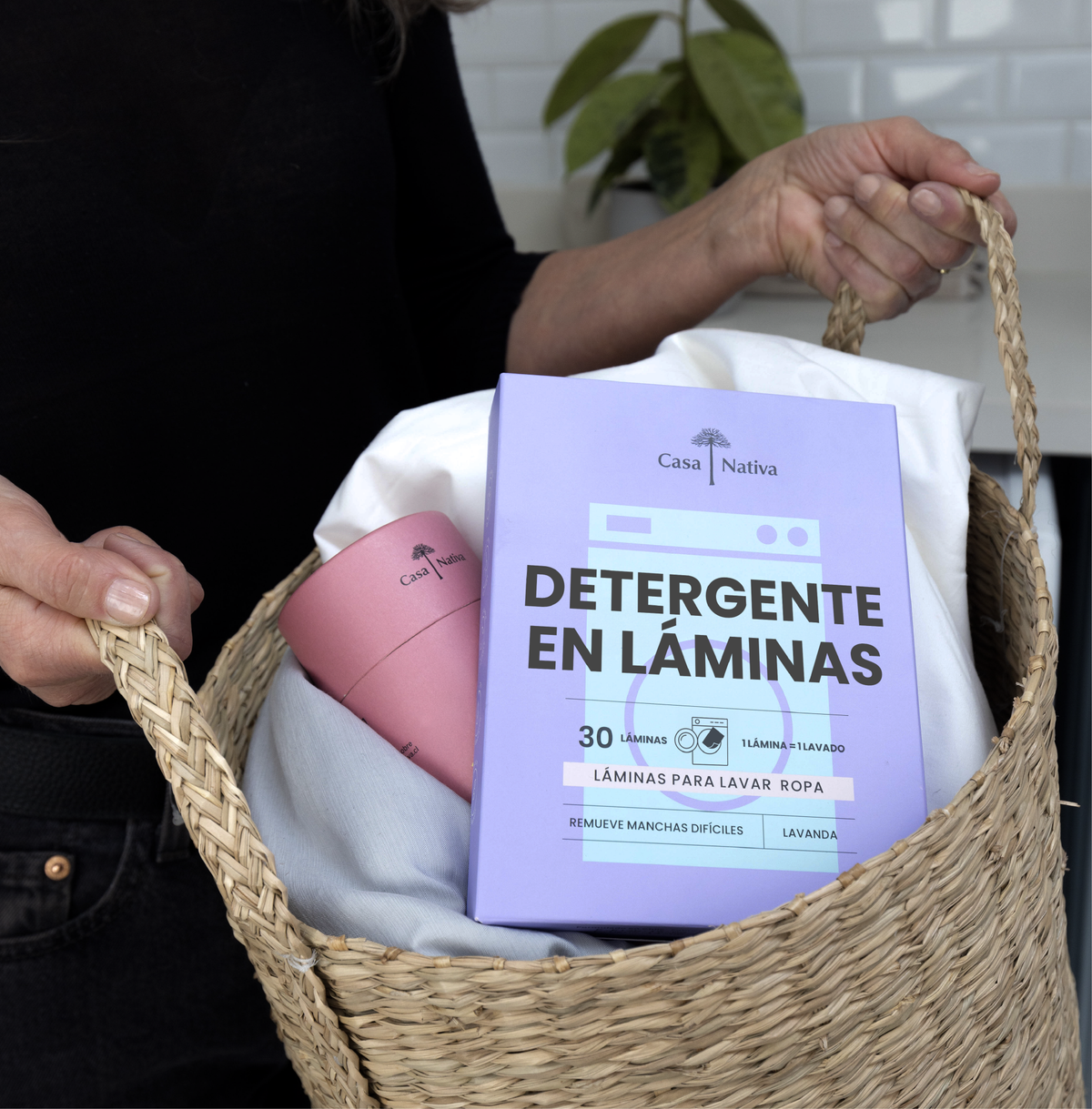 Detergente en Láminas Lavanda