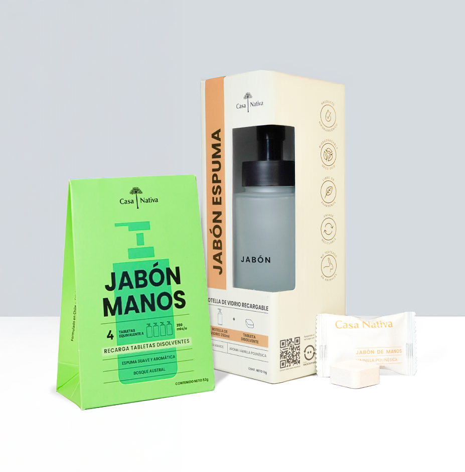 Kit Inicial Jabón Espuma + Recargas