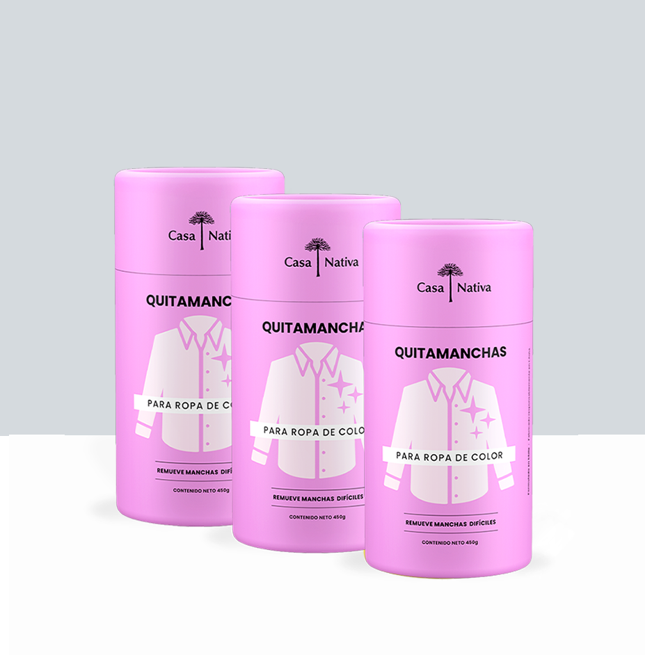 Pack Triple Quitamanchas en Polvo Ropa Color