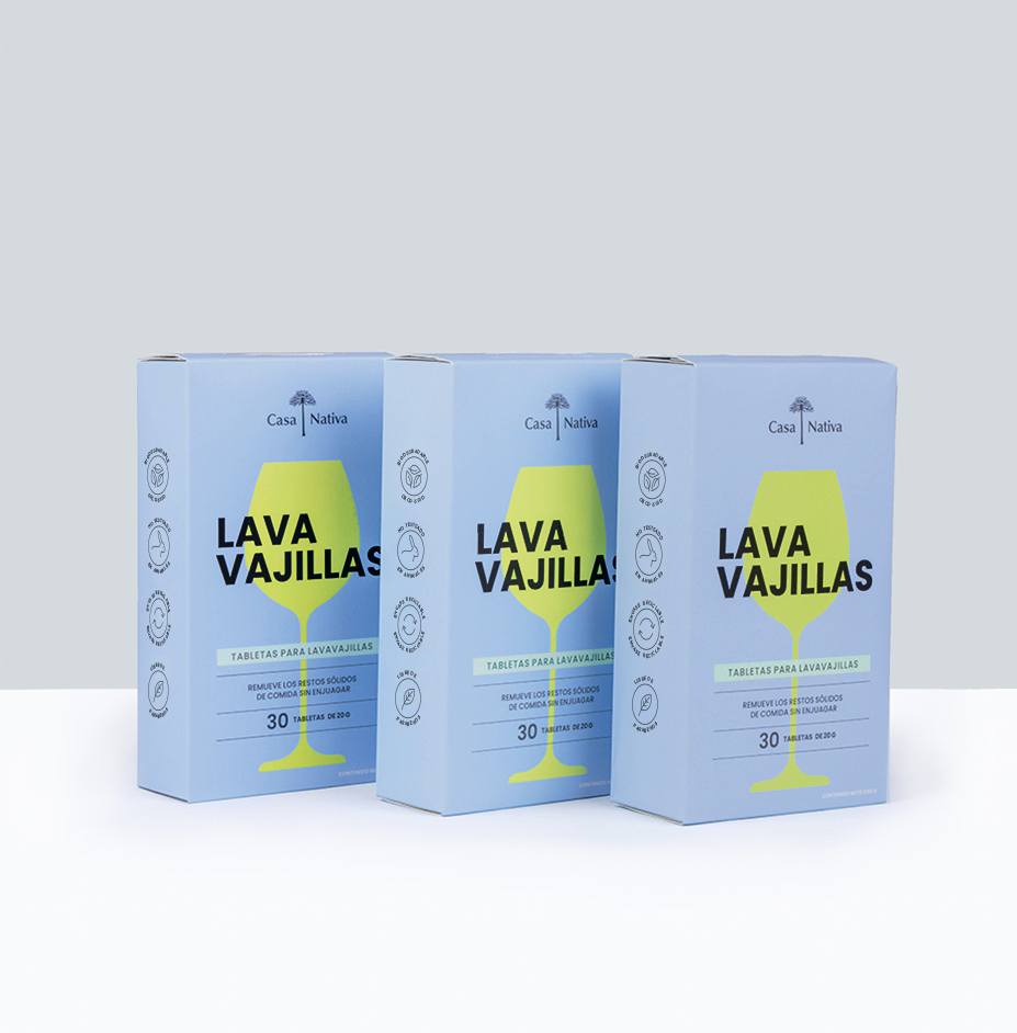 Pack Triple Tabletas Lavavajillas