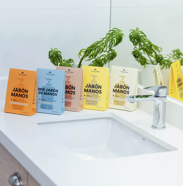 Jabón Espuma Refill Tabletas Vainilla Polinesica | Casa-Nativa.cl