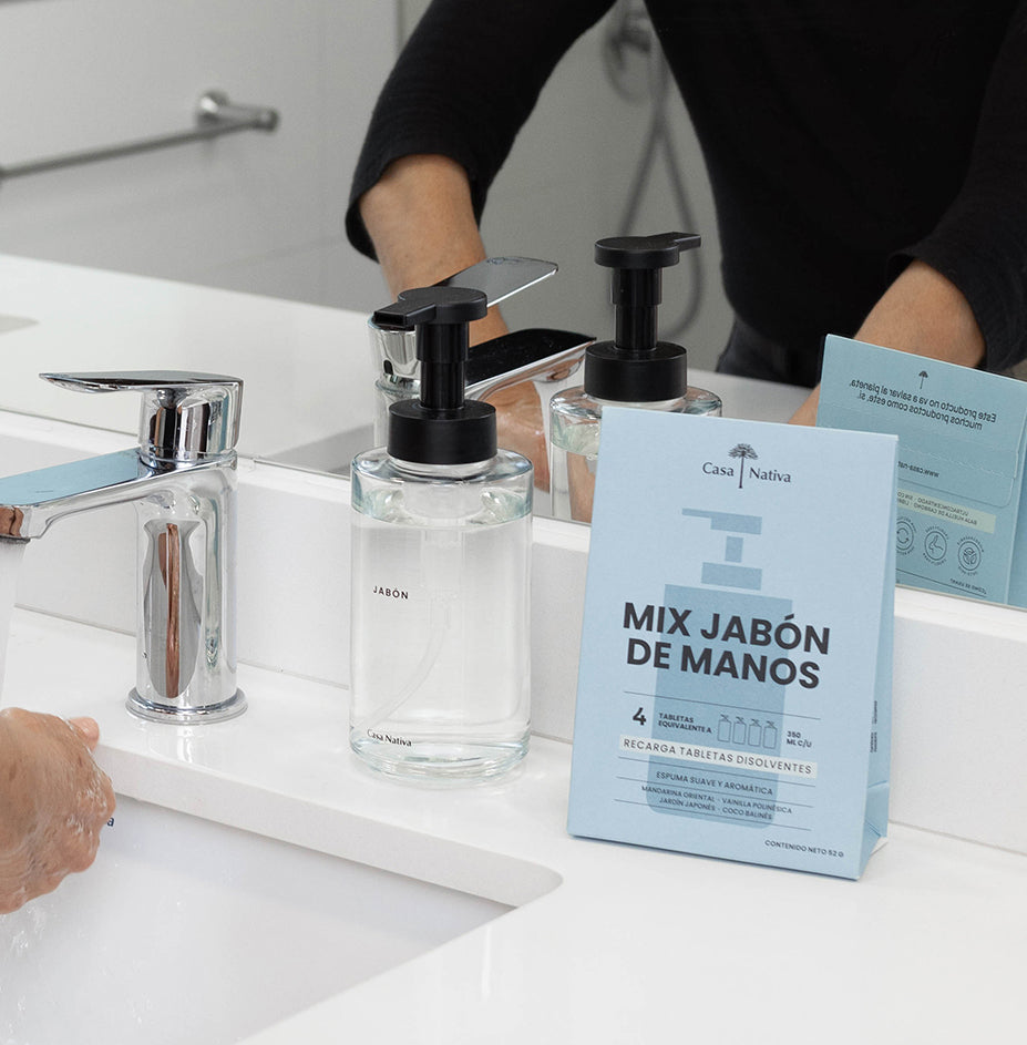 4 Recargas Jabón Espuma Mix Aromas