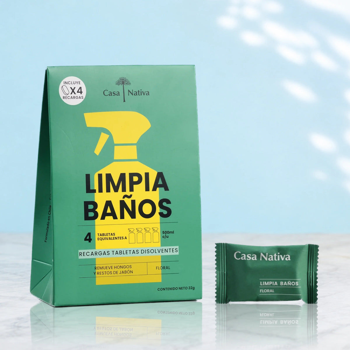 4 Recargas Limpiabaños