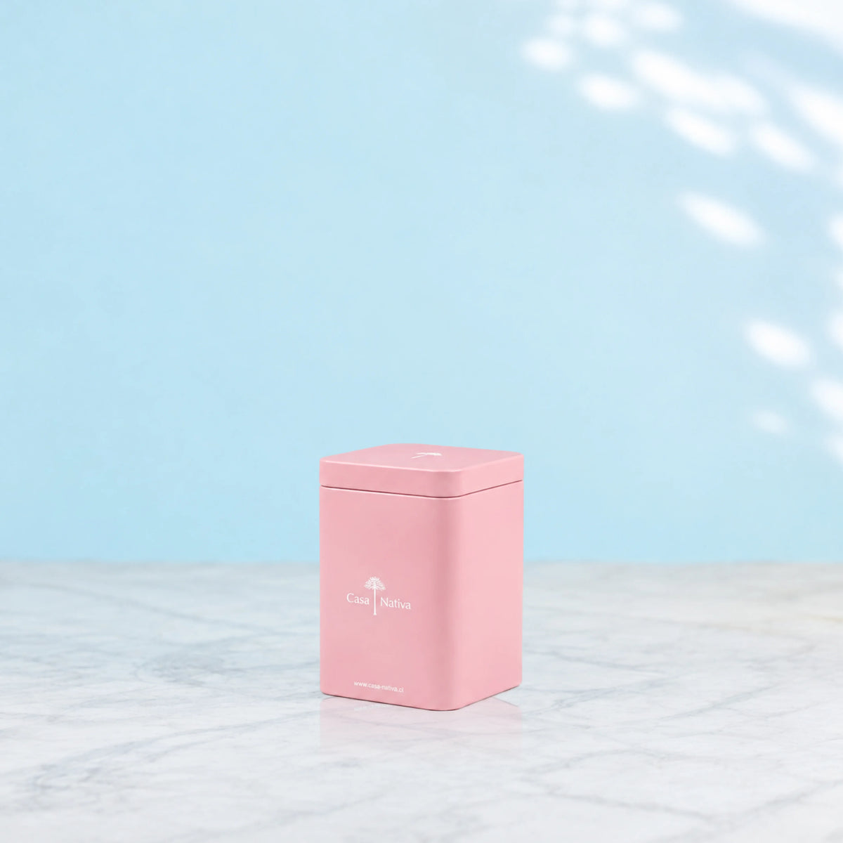 Caja Aluminio Rosa Pastel