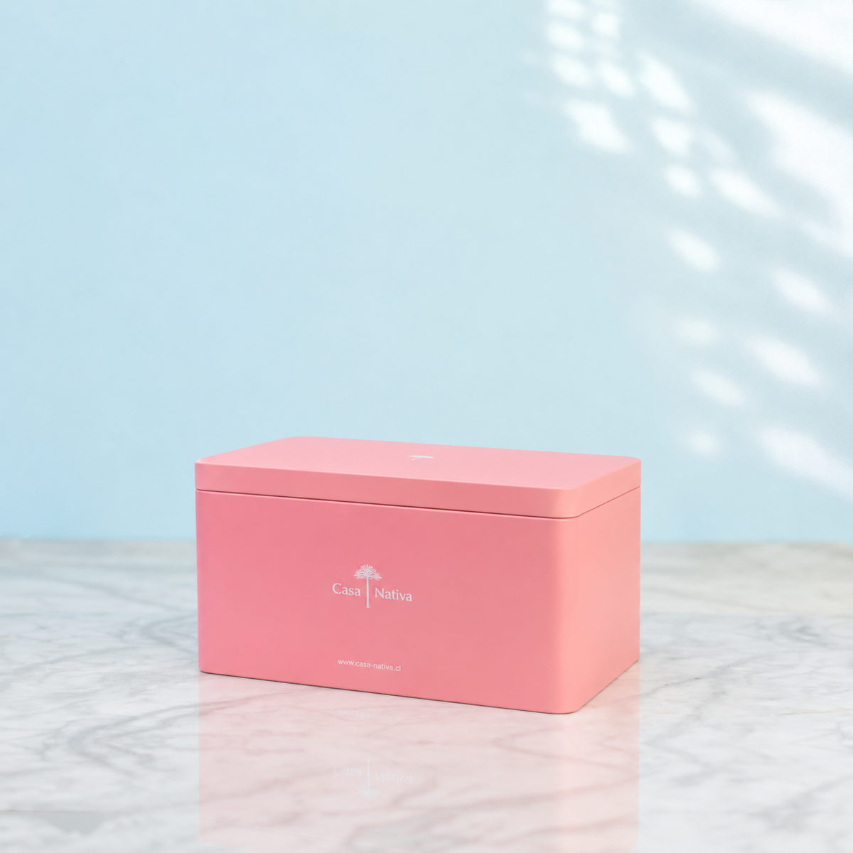 Caja Aluminio Rosa Palo