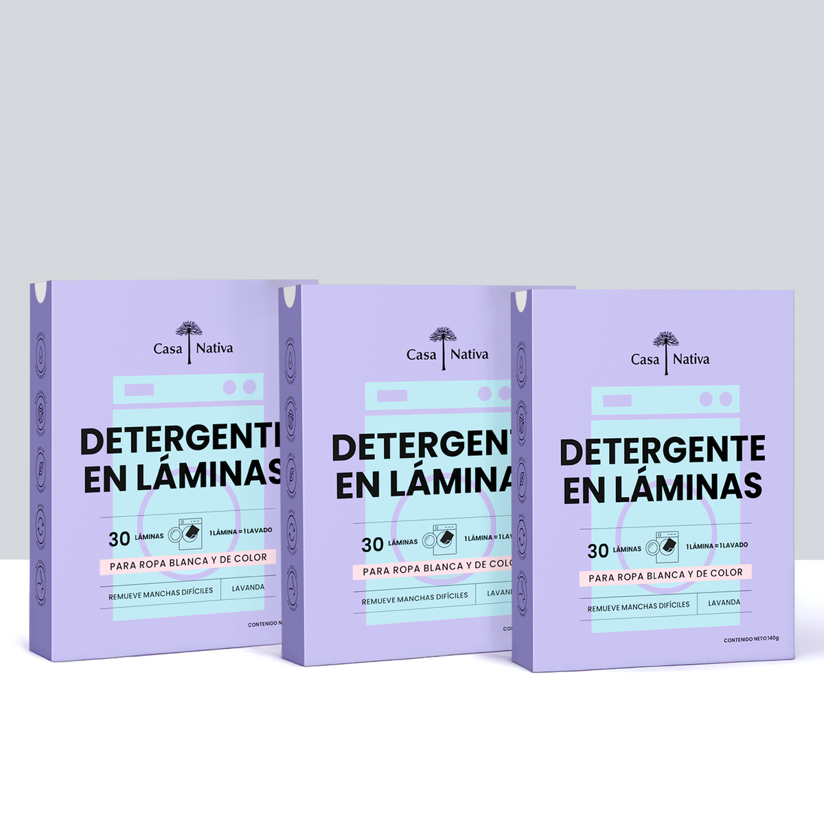 Pack Triple Detergente Aroma Lavanda