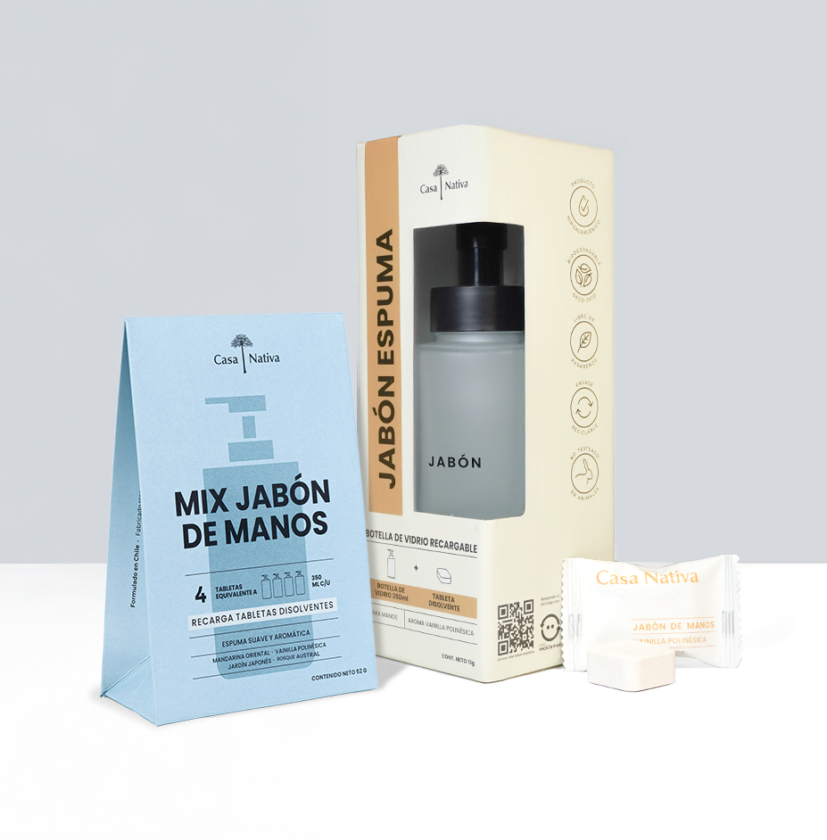Kit Inicial Jabón Espuma + Recargas