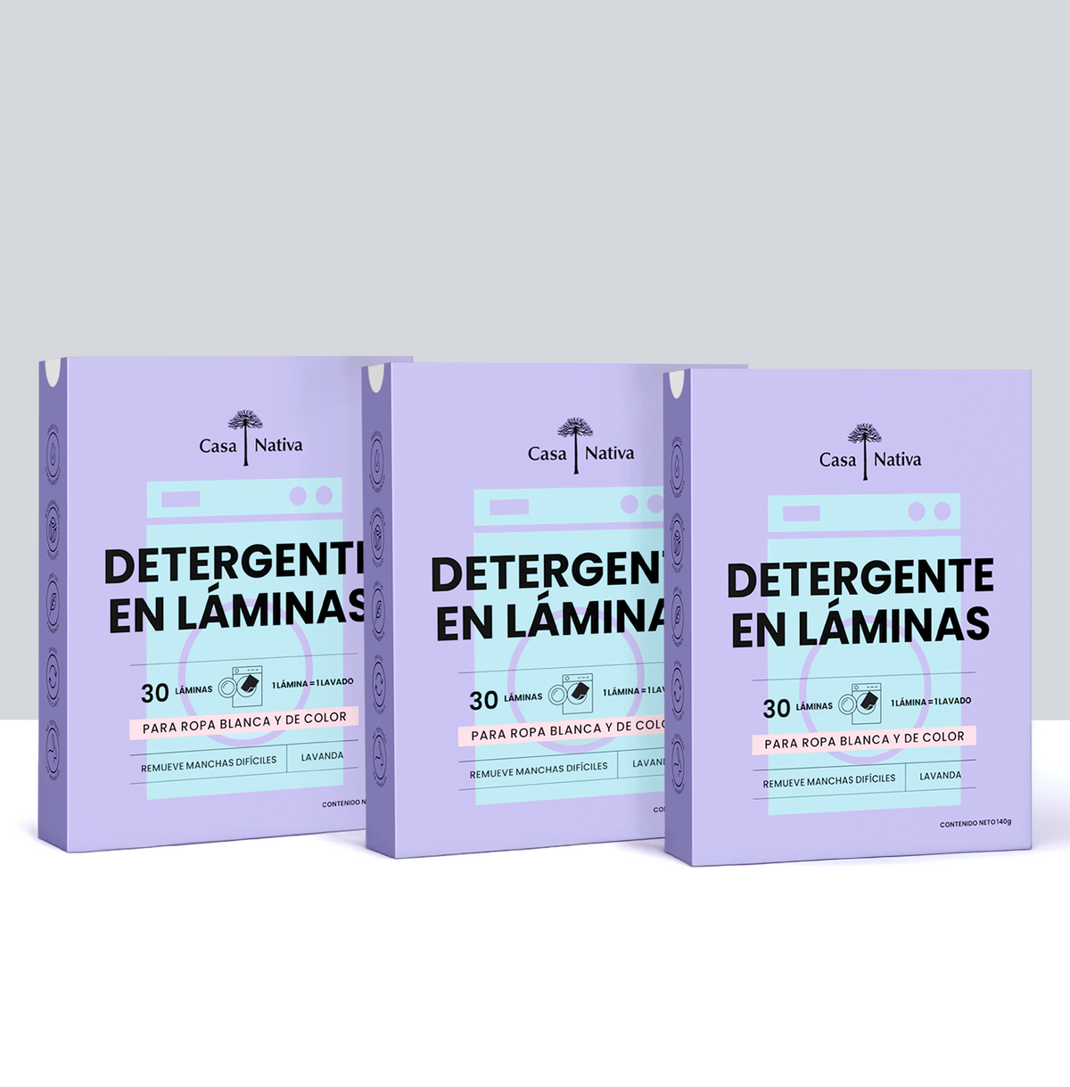 Pack Triple Detergente Aroma Lavanda