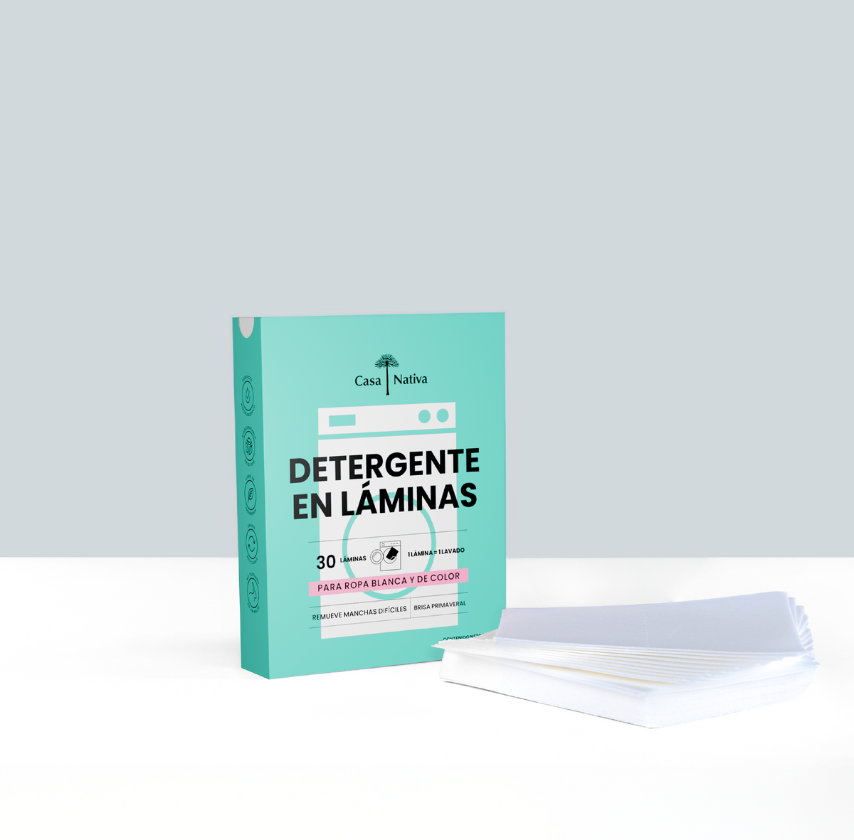 Detergente en Láminas Brisa Primaveral