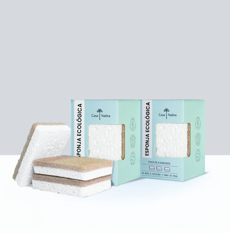 Pack Triple Esponjas Ecológicas